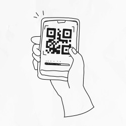 instagram QR Kodlu Kupa Bardak