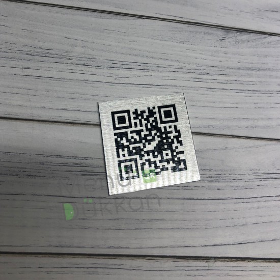 Metal QR Karekod Menü 5x5cm